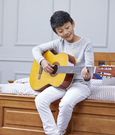 Kat anal asian Asian boy guitar